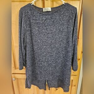 NWOT Women's Blue Sweater Top